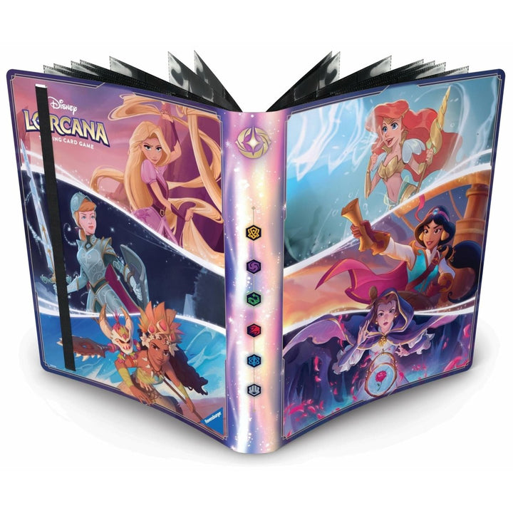 Ravensburger Disney Lorcana TCG Princess Card Portfolio | Holds Up to 252 Cards | Premium Storage | Stylish Protection | Ideal for Collectors & Players | Ages 8+ - The Oasis of Health