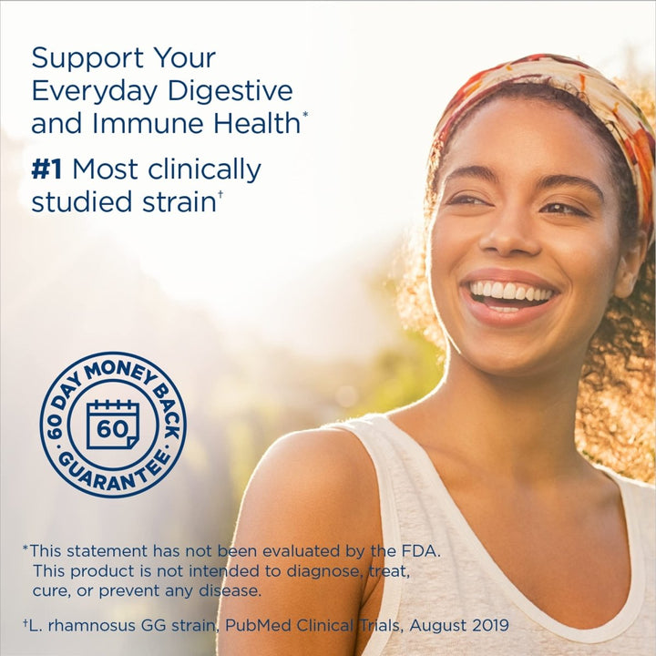 Renew Life Adult Probiotics, 15 Billion CFU Guaranteed, Everyday Probiotic Supplement for Digestive & Immune Health, Shelf Stable, Gluten Dairy & Soy Free, 60 Capsules - The Oasis of Health