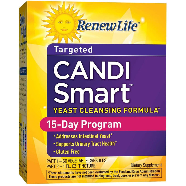 Renew Life Candismart - 15 - Day Program, 2 Part Kit - The Oasis of Health
