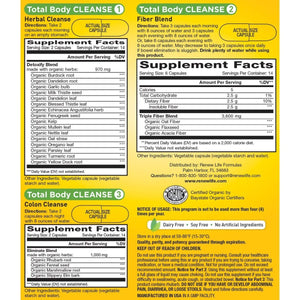 Renew Life - Gentle Care Total Body Cleanse - digestive detox and cleanse supplement - 14 day program - The Oasis of Health
