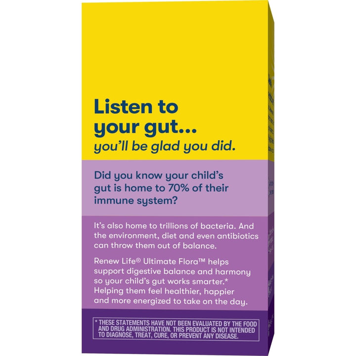 Renew Life Kids Probiotic Gummies, Supports Digestive & Immune Health, Soy, Dairy & Gluten Free, Berry, 90 Chewable Tablets - The Oasis of Health