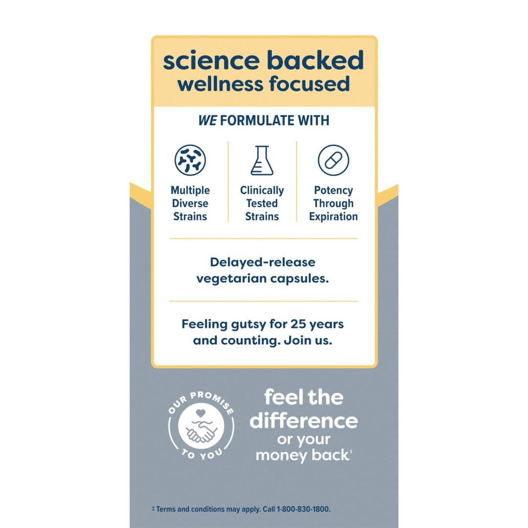 Renew Life Probiotic Adult 50 Plus Probiotic Capsules, Daily Supplement Supports Urinary, Digestive and Immune Health, L. Rhamnosus GG, Dairy, Soy and gluten - free, 30 Billion CFU, 90 Count - The Oasis of Health