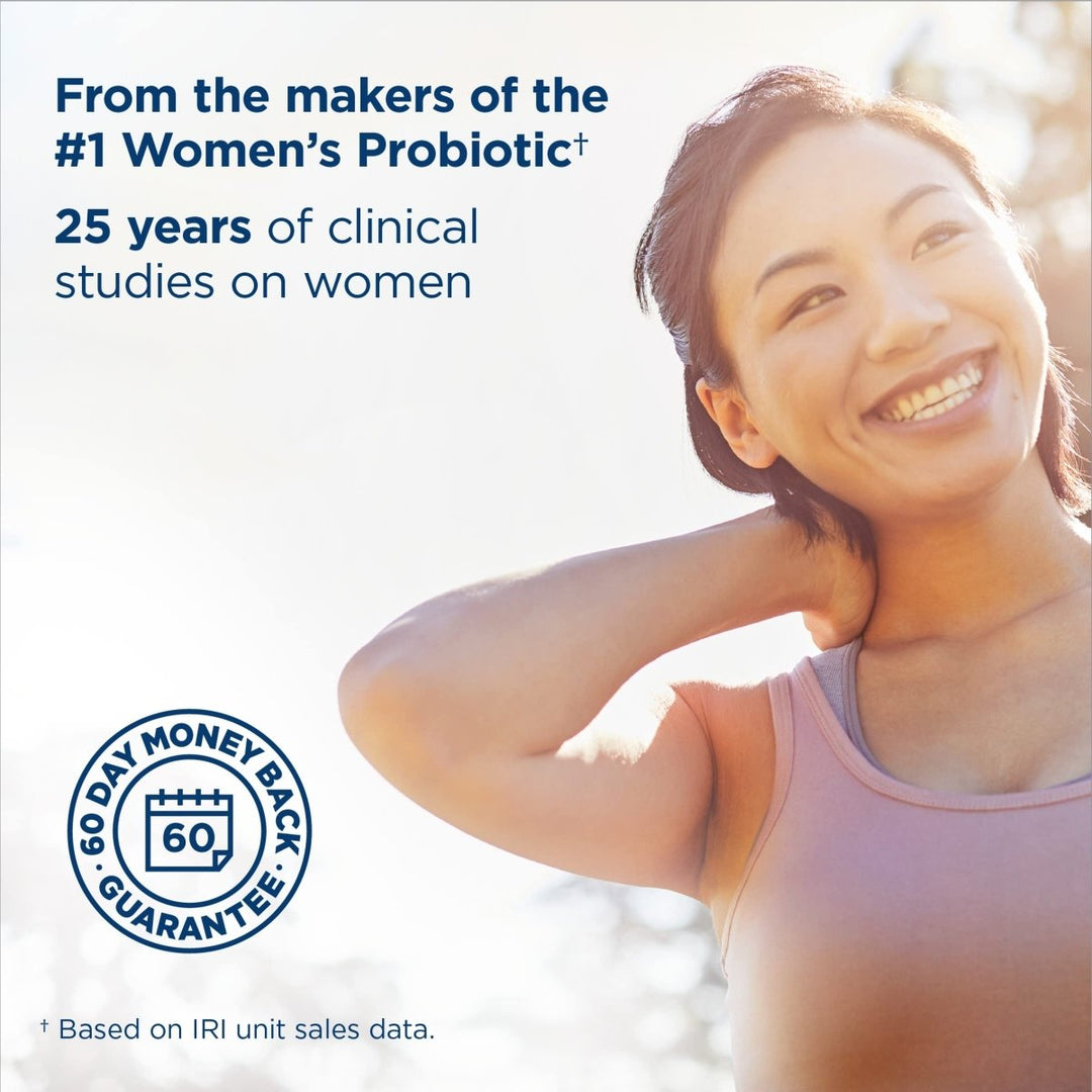 Renew Life Probiotics for Women, 15 Billion CFU Guaranteed, Probiotic Supplement for Digestive, Vaginal & Immune Health, Shelf Stable, Soy, Dairy & Gluten Free, 30 Capsules - The Oasis of Health