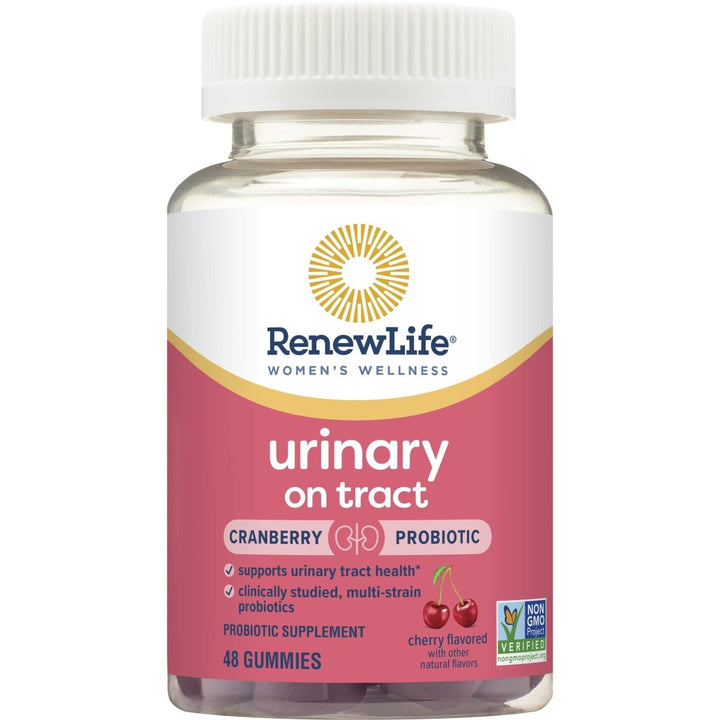 Renew Life Probiotics for Women - Support Urinary Tract Health, 2 Billion CFU, 48 Gummies - The Oasis of Health