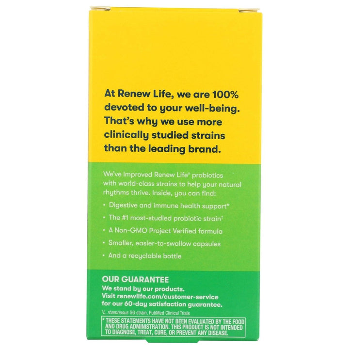 RENEW LIFE Ultimate Flora Adult 50+ Probiotic 30 Billion, 60 CT - The Oasis of Health