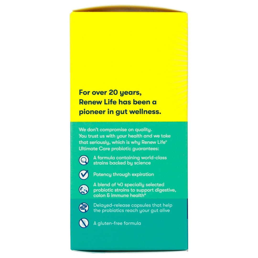 Renew Life Ultimate Flora Care 150 Billion - 30 Capsules - The Oasis of Health