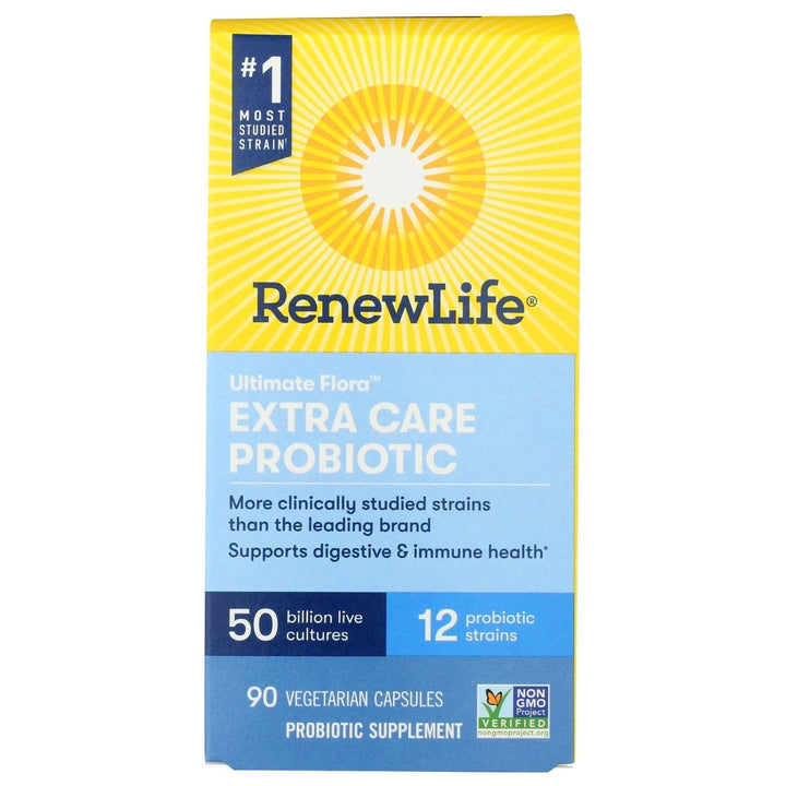 RENEW LIFE Ultimate Flora Extra Care Probiotic 50 Billion, 90 CT - The Oasis of Health