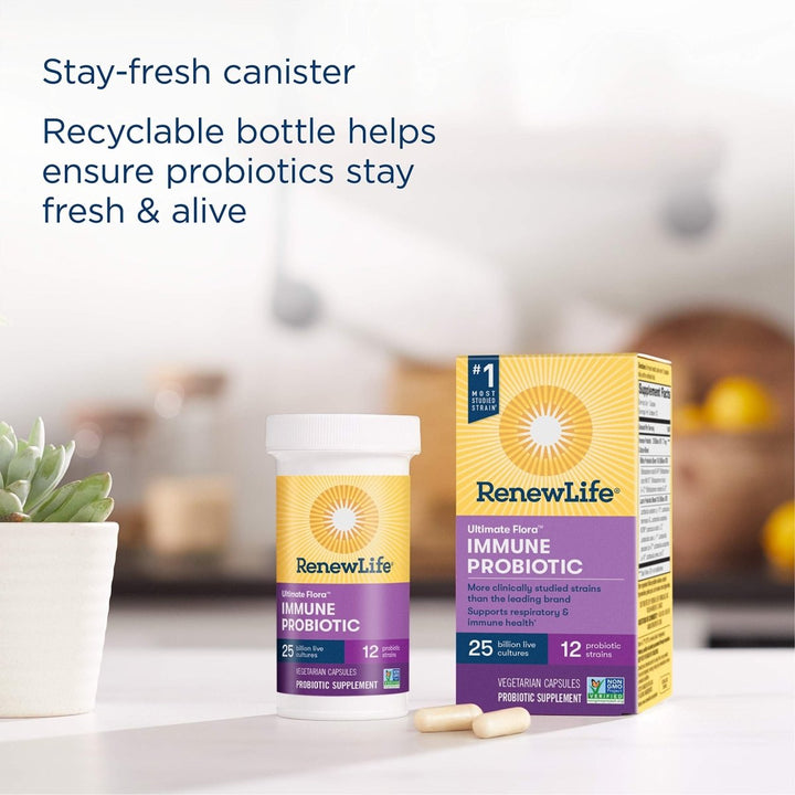 Renew LifeUF Immune Probiotic 25B, 30 ct - The Oasis of Health