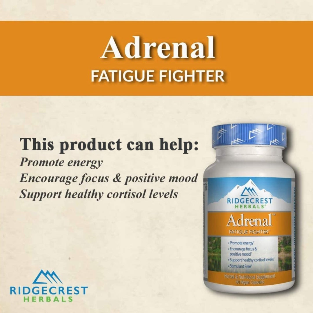 Ridgecrest Adrenal Fatigue Fighter 60 Vcaps - RG0029 - The Oasis of Health
