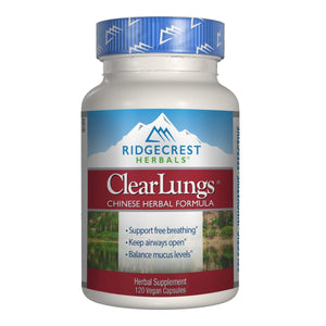 Ridgecrest ClearLungs Red 120 Vcaps - RG0008 - The Oasis of Health