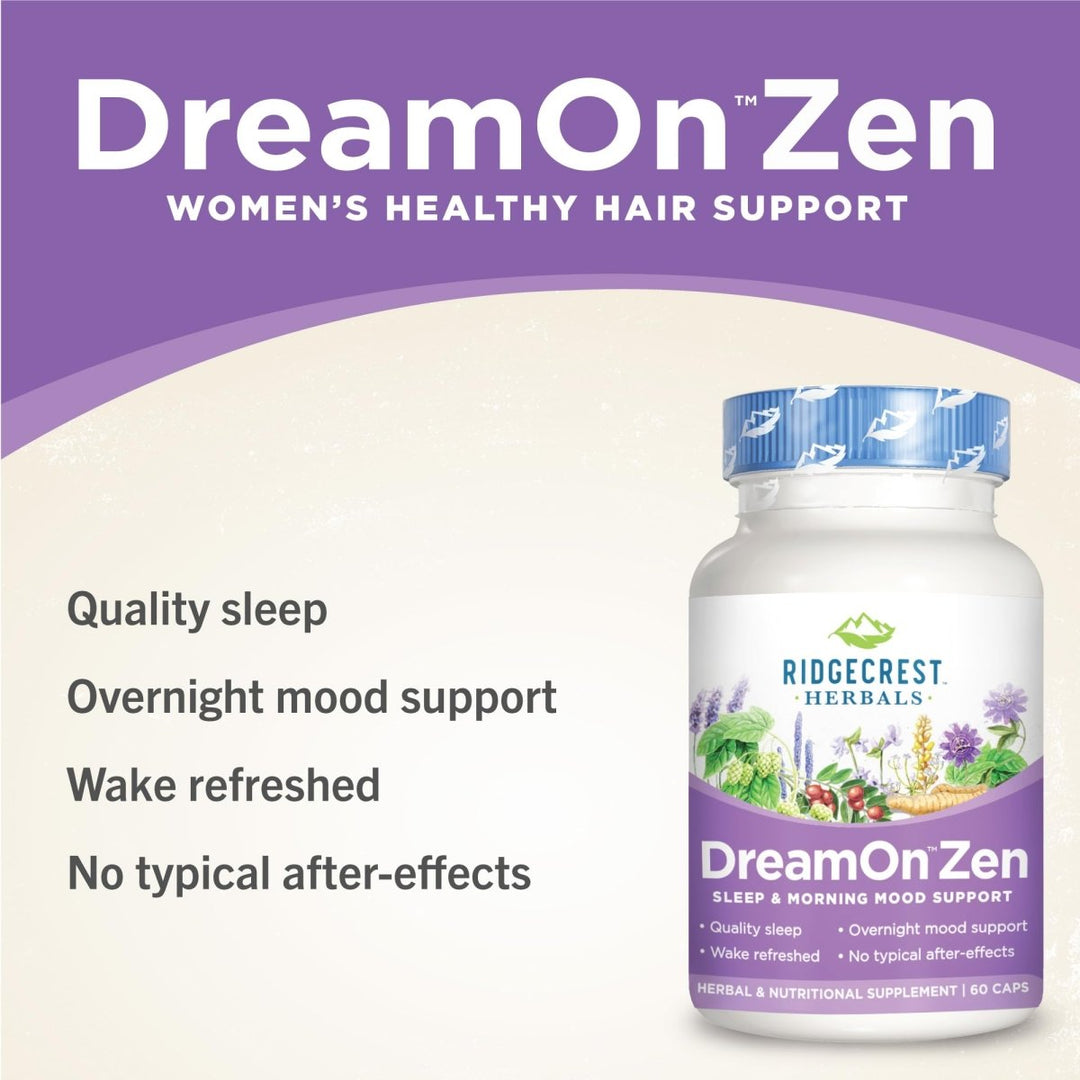 Ridgecrest Herbals DreamOn Zen 60 Vcaps - RG0013 - The Oasis of Health
