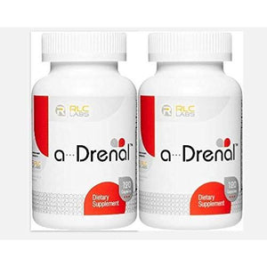 RLC, a - Drenal, Adrenal Support for Stress Relief and Energy, 120 Capsules - 2 Pack (240 Capsules) - The Oasis of Health