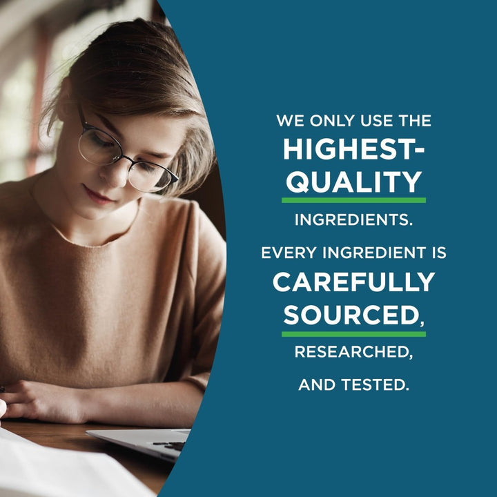 Seeking Health Brain Nutrients, Brain Fog and Memory Support, Cognitive Function and Energy Support, Focus and Concentration Supplement (60 lozenges) - The Oasis of Health