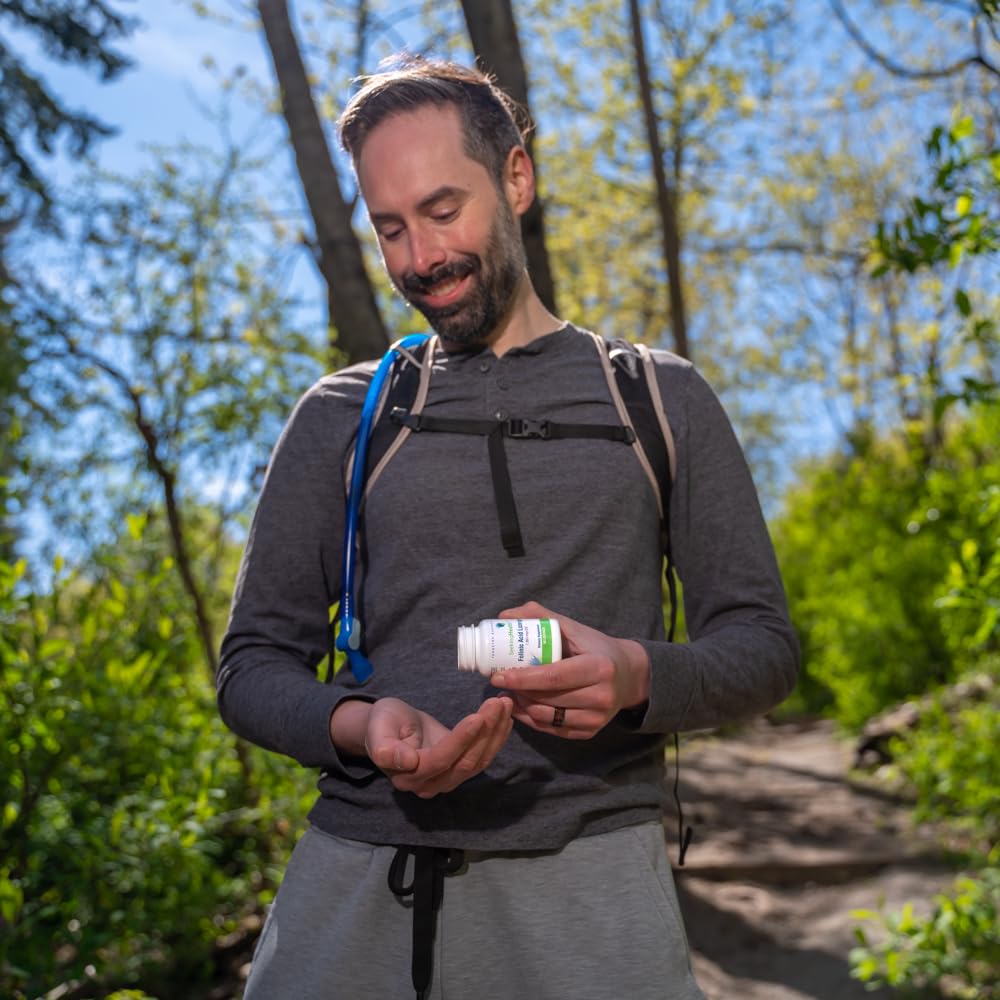 Seeking Health Folinic Acid, 1360 mcg DFE Folinic Acid to Support Homocysteine Levels, Methylation, Cognitive Function, and Energy, Vegan and Vegetarian (60 lozenges)* - The Oasis of Health