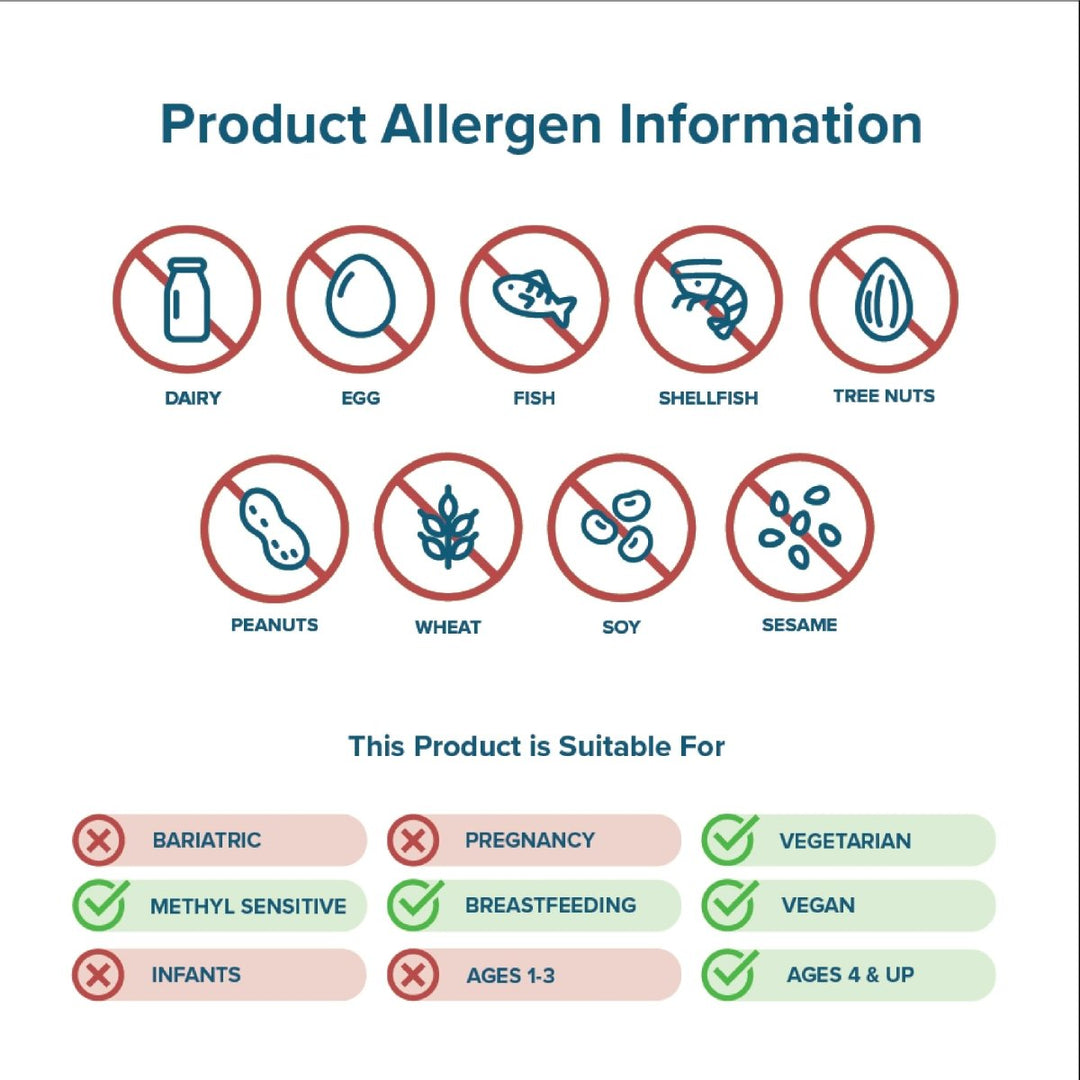 Seeking Health Optimal Focus, Stimulant - Free and Caffeine - Free Nootropic Support for Memory and Focus, with Choline, DHA from Algae, American Ginseng, Vegan and Vegetarian (90 Capsules) - The Oasis of Health