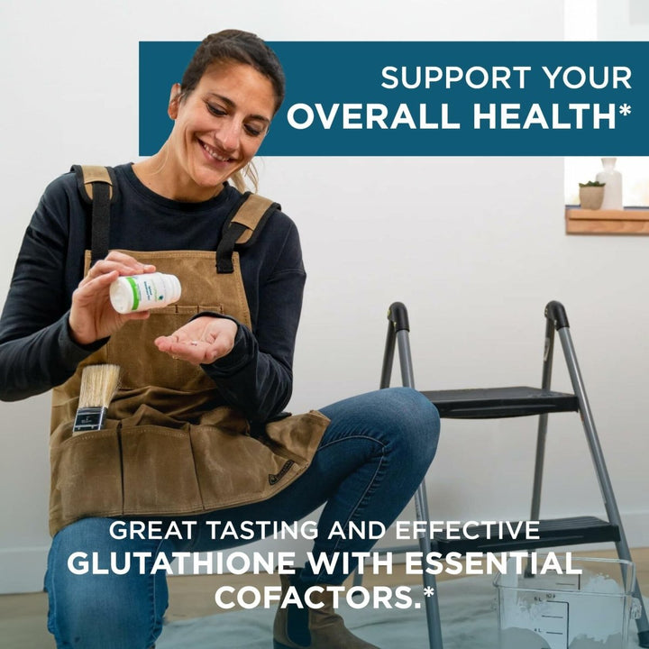 Seeking Health Optimal Glutathione Plus, 25 mg S - Acetyl - L - Glutathione with Cofactors, Immune and Detoxification Support, Liver Health, Antioxidant and Free Radical Support, Vegetarian (60 lozenges)* - The Oasis of Health