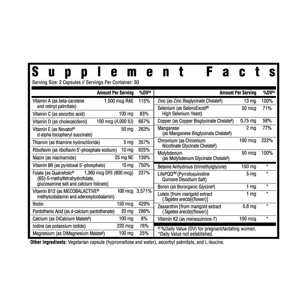 Seeking Health Prenatal Essentials, Methylated Bioavailable Folate and ...
