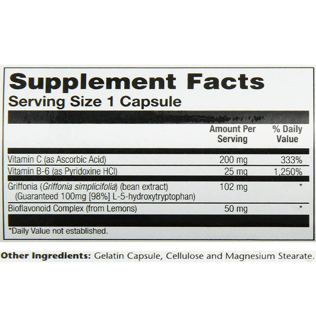 SOLARAY 5 HTP Supplement with Vitamin C & B - 6 - Sleep Supplement and Serotonin Synthesis Support - Lab Verified, 60 - Day Money - Back Guarantee - 60 Servings, 60 Enteric Coated VegCaps - The Oasis of Health