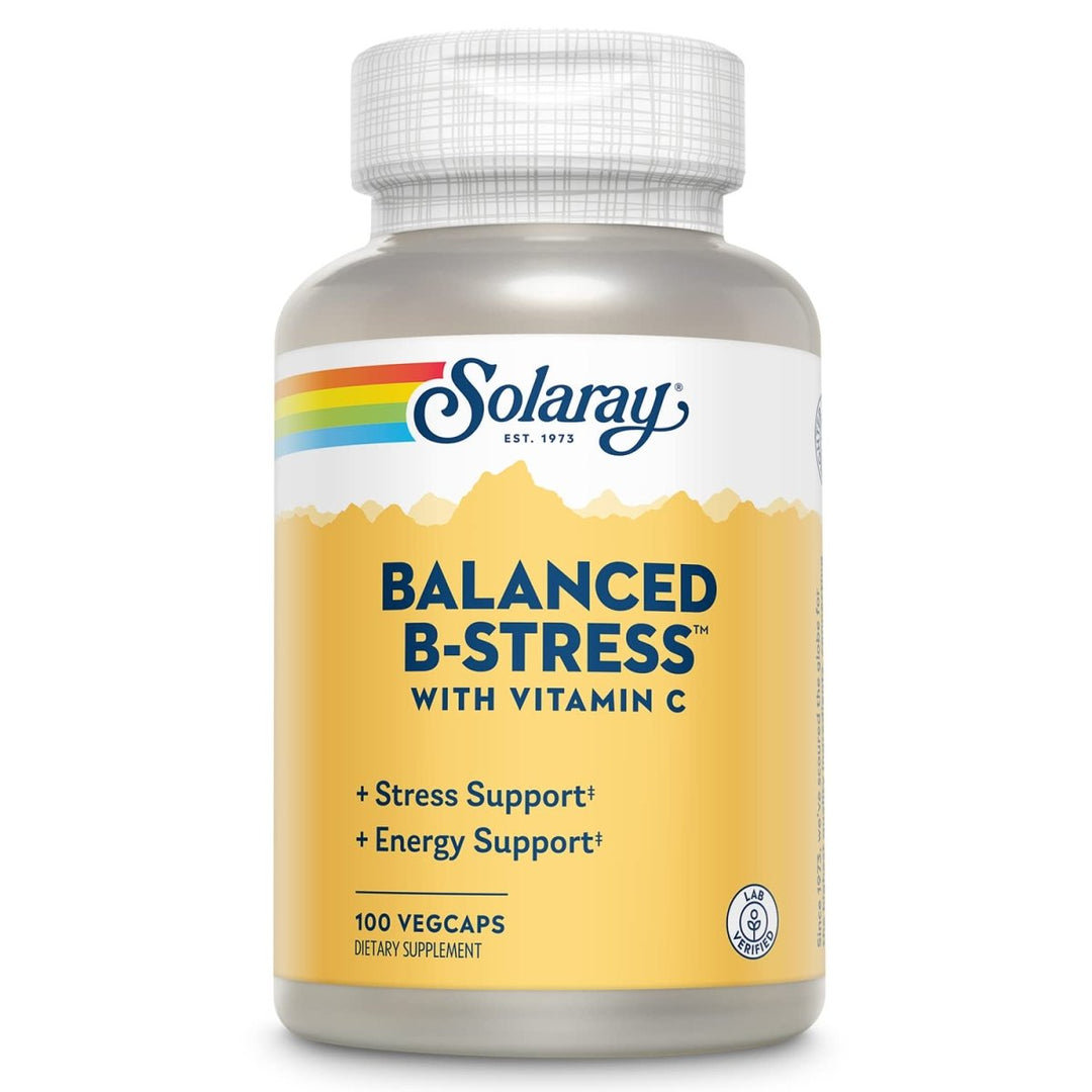 Solaray B - Stress Supplement | 100 Count - The Oasis of Health