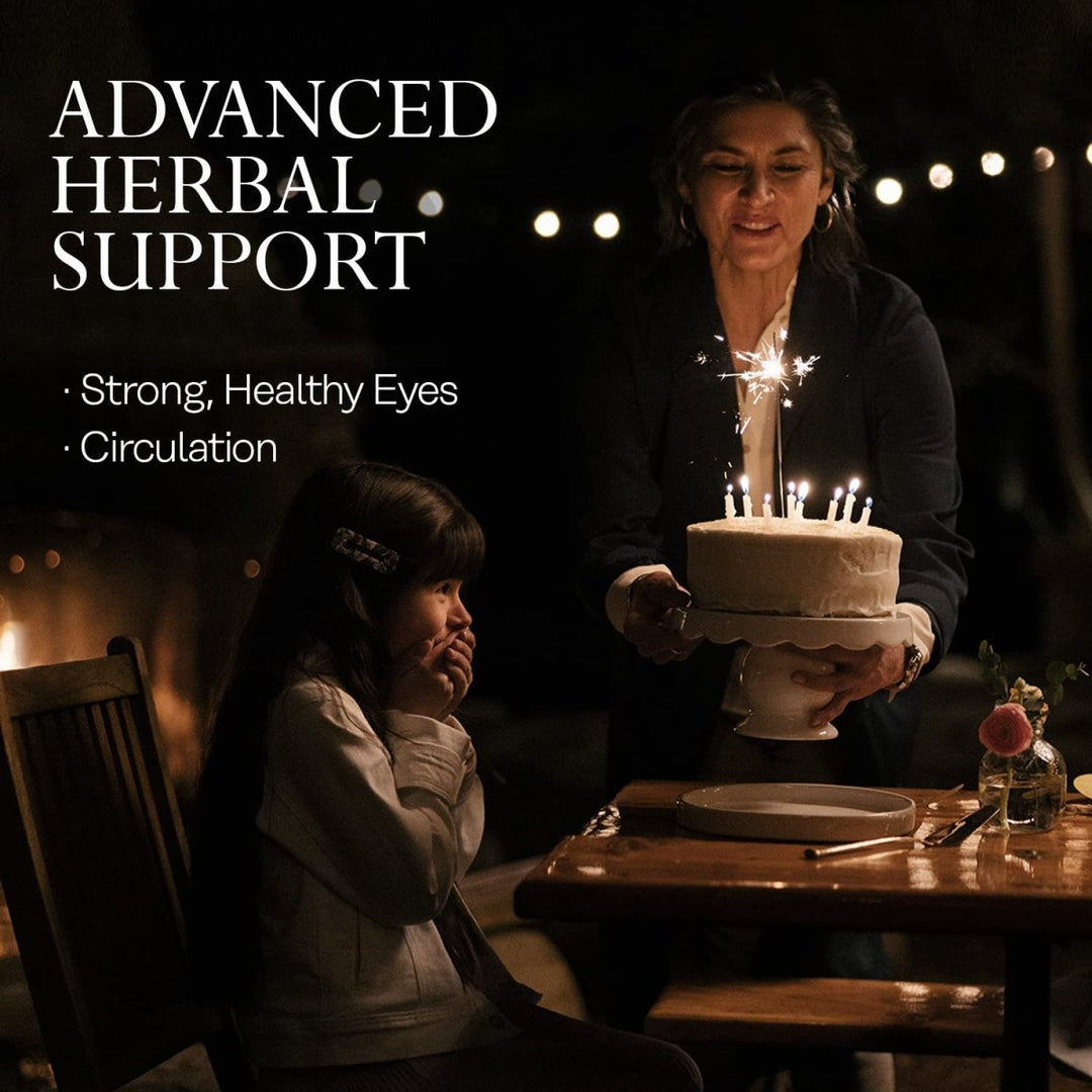 SOLARAY Bilberry Berry Extract - Eye Health & Circulation Support - 120 VegCaps - The Oasis of Health