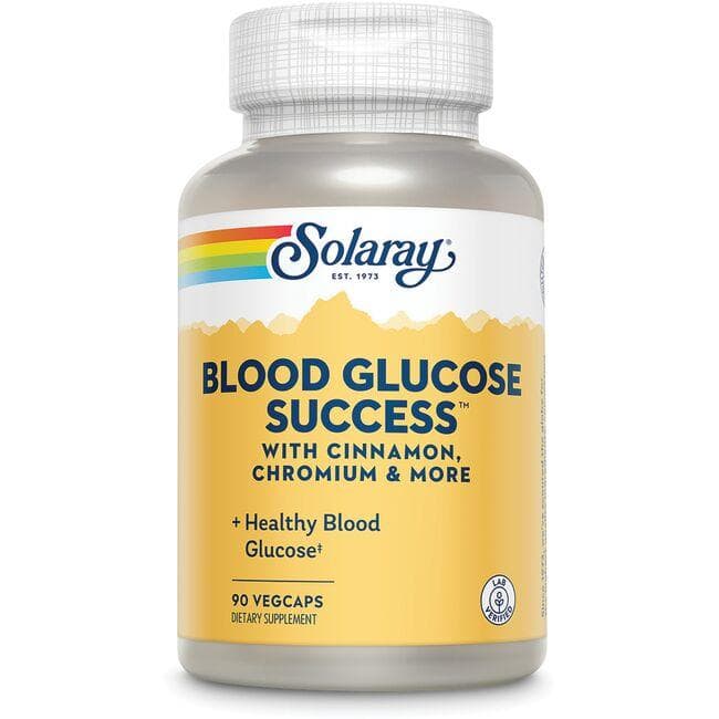 Solaray - Blood Glucose Success - 90 Vegetarian Capsules - The Oasis of Health