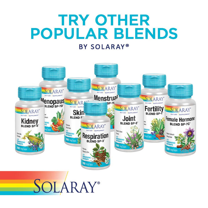 Solaray Bone and Tissue Blend SP - 34 | Herbal Blend w/Cell Salt Nutrients for Healthy Bones & Connective Tissues Support | 50 Servings | 100 VegCaps - The Oasis of Health