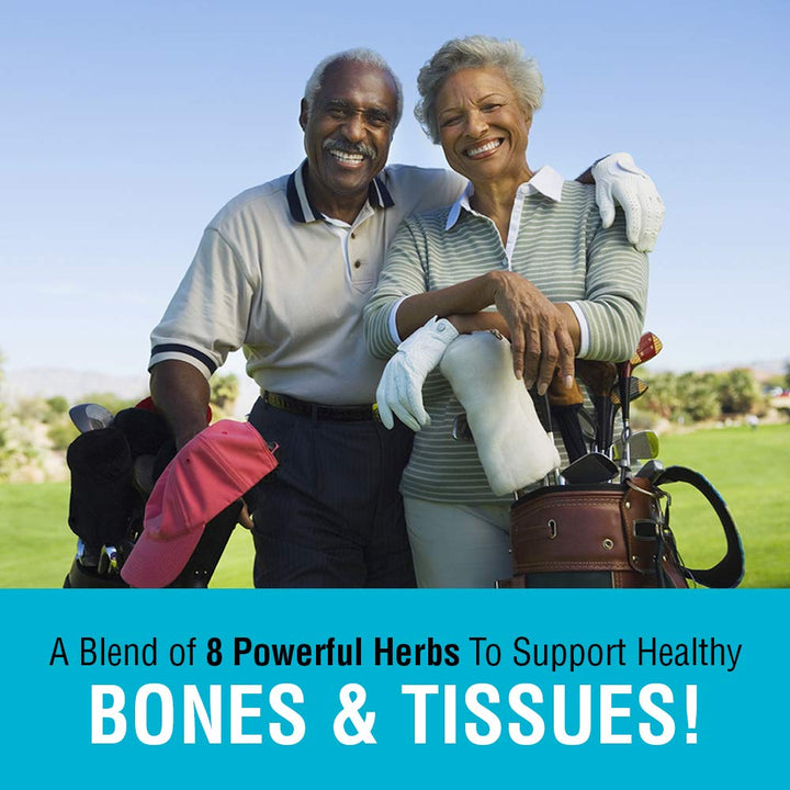 Solaray Bone and Tissue Blend SP - 34 | Herbal Blend w/Cell Salt Nutrients for Healthy Bones & Connective Tissues Support | 50 Servings | 100 VegCaps - The Oasis of Health