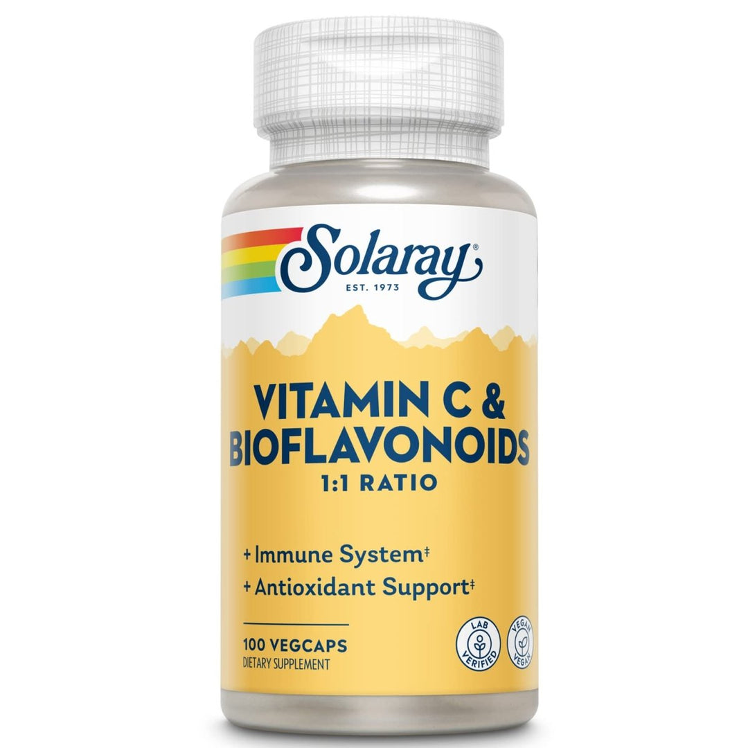 Solaray C Super Bio - Plex Supplement, 100 Count - The Oasis of Health