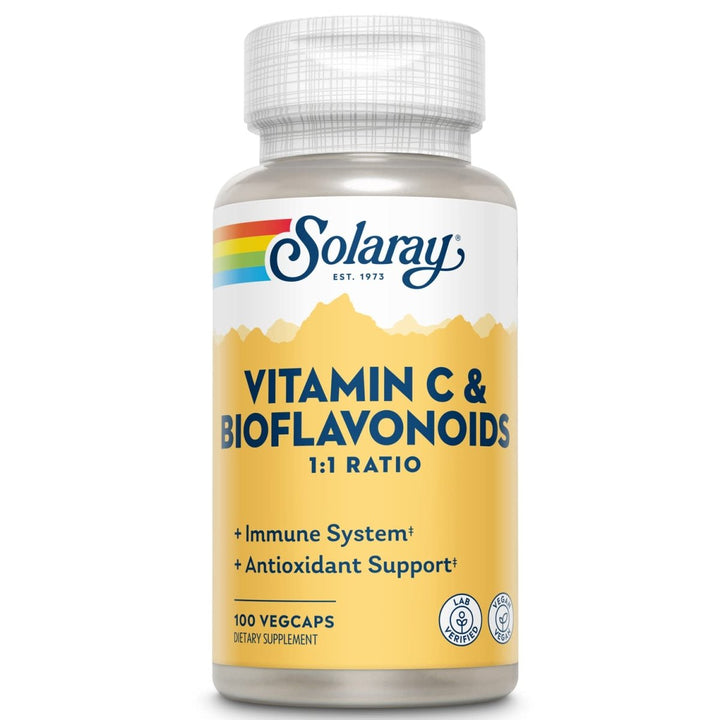 Solaray C Super Bio - Plex Supplement, 100 Count - The Oasis of Health