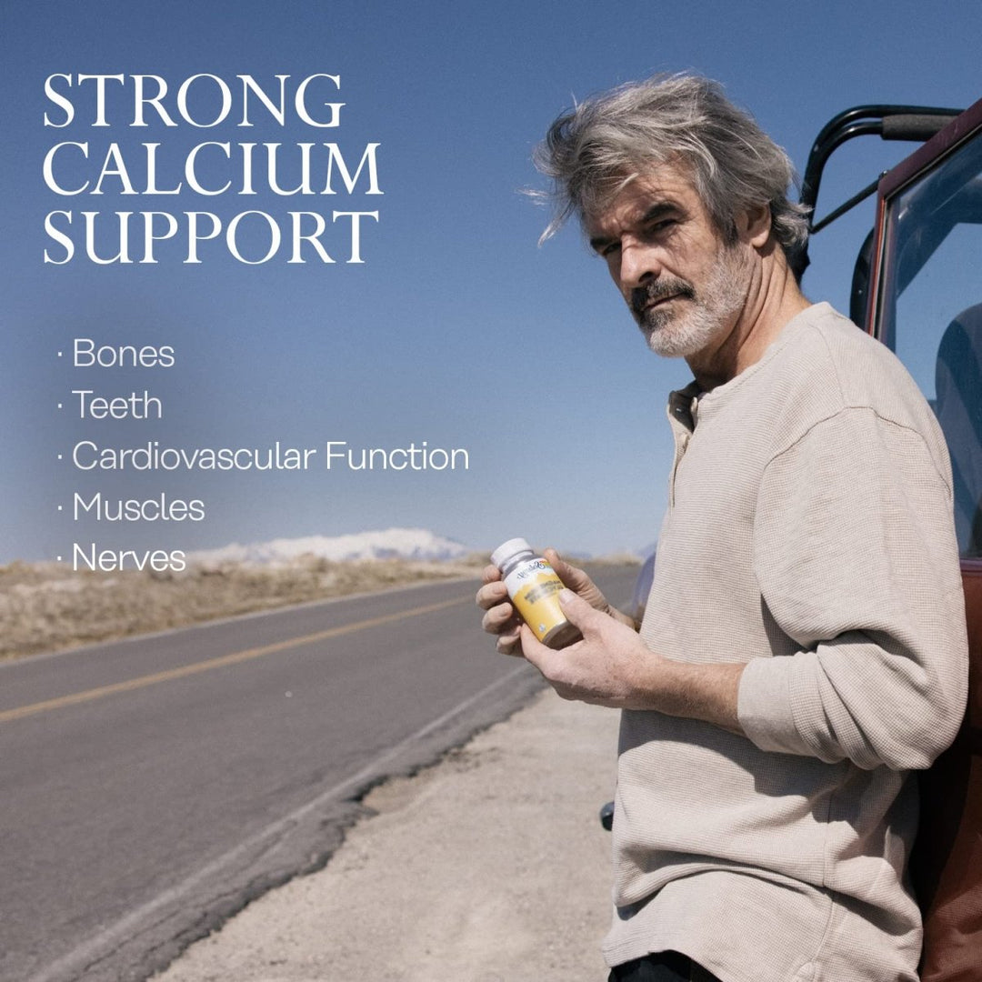 Solaray Calcium Citrate w/Vitamin D3 1000mg, Healthy Bones & Teeth, Heart, Muscle & Nerve Support, 60 Serv, 240 VegCaps - The Oasis of Health