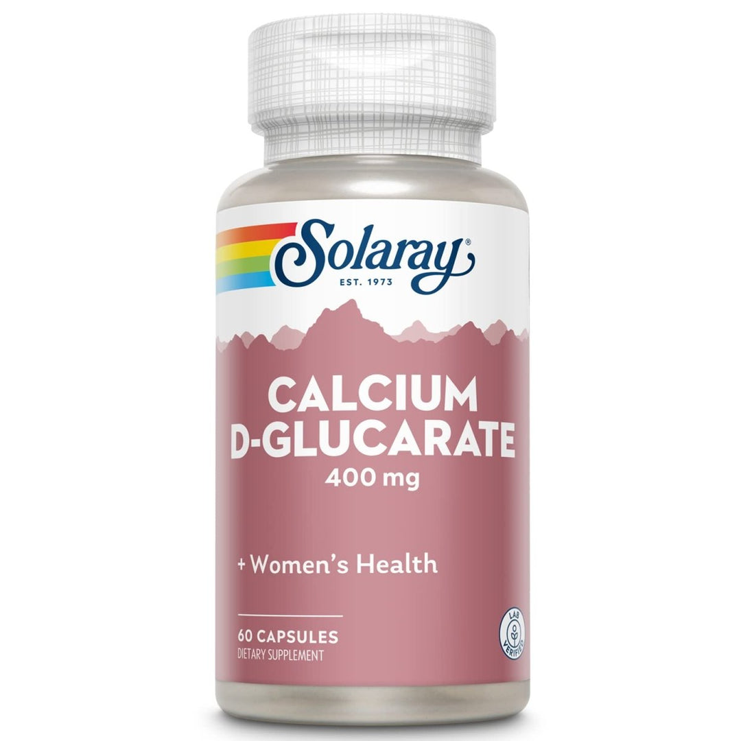 Solaray Calcium D - Glucarate, Capsule (Btl - Plastic) 400mg | 60ct - The Oasis of Health