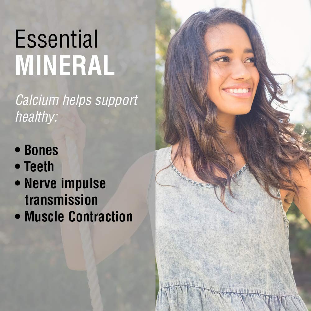 Solaray Calcium Hydroxyapatite 1000mg | Highly Advanced Calcium Supplement to Help Support Healthy Bones & Teeth, Nerve & Muscle Function | 120 Caps - The Oasis of Health