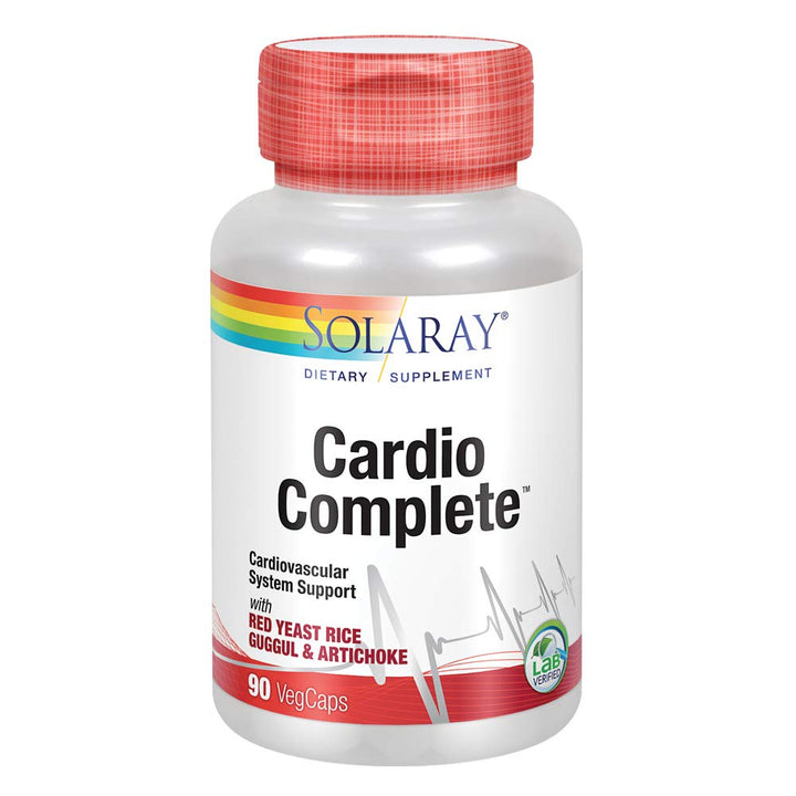 Solaray CardioComplete - Cardiovascular System Support, 90 VegCaps - The Oasis of Health