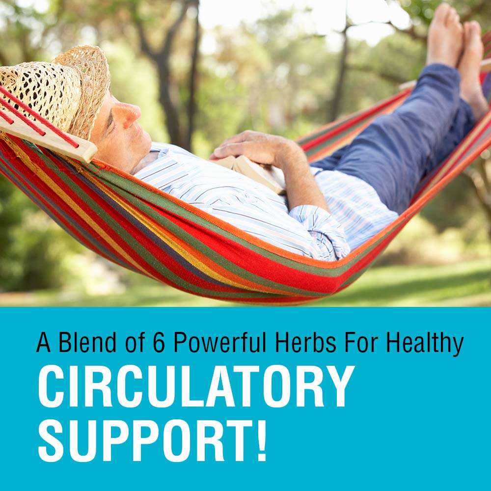 SOLARAY Circulation Blend SP - 11B - Herbs & Cell Salt for Healthy Circulatory System Support - 50 Servings, 100 VegCaps - The Oasis of Health