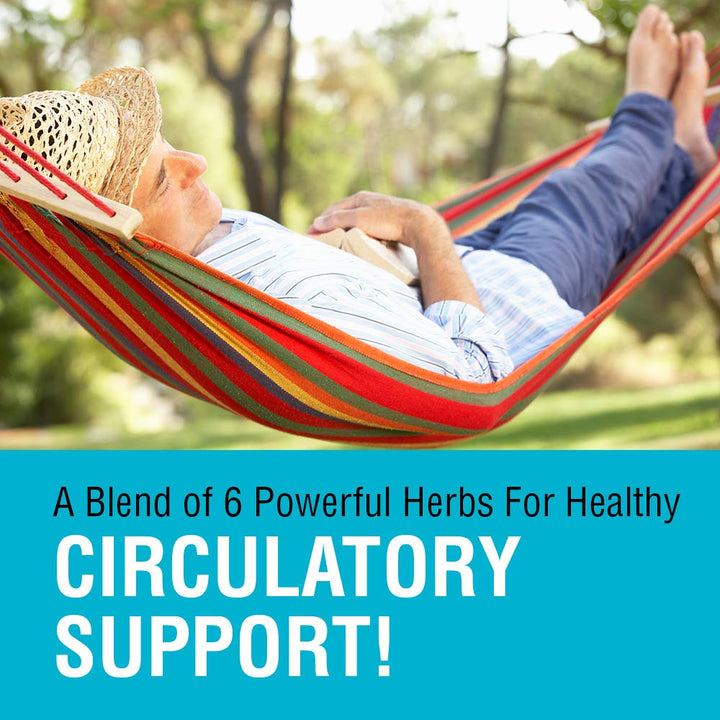 SOLARAY Circulation Blend SP - 11B - Herbs & Cell Salt for Healthy Circulatory System Support - 50 Servings, 100 VegCaps - The Oasis of Health