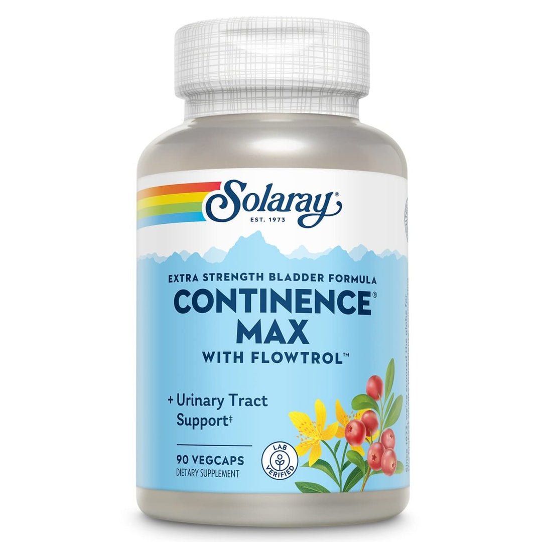 SOLARAY Continence Max w/Flowtrol, Veg Cap (Carton) | 90ct - The Oasis of Health