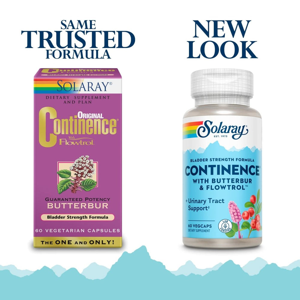 SOLARAY Continence w/Flowtrol, Veg Cap (Carton) | 60ct - The Oasis of Health