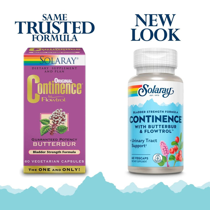 SOLARAY Continence w/Flowtrol, Veg Cap (Carton) | 60ct - The Oasis of Health
