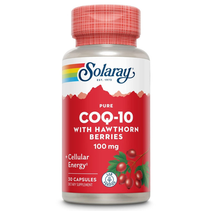 Solaray CoQ10 100mg 30 Capsules - 08912 - The Oasis of Health