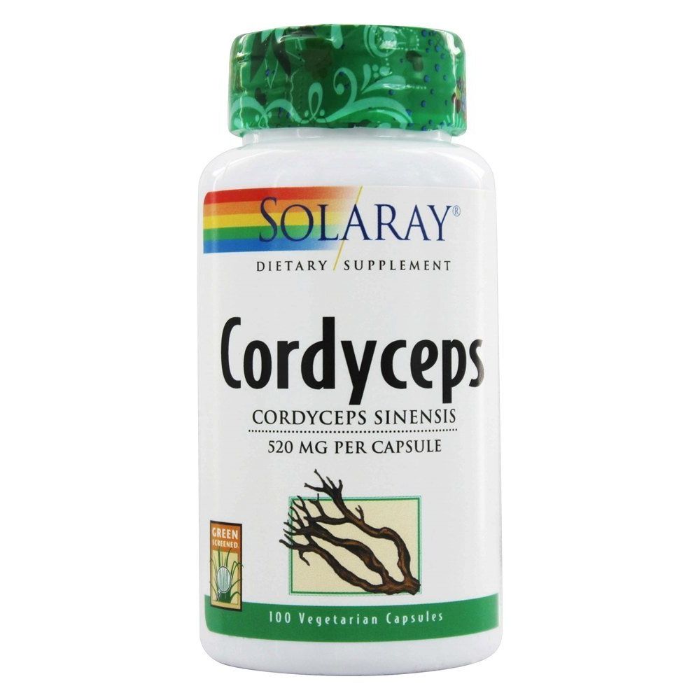 SOLARAY Cordyceps | 100 Count - The Oasis of Health
