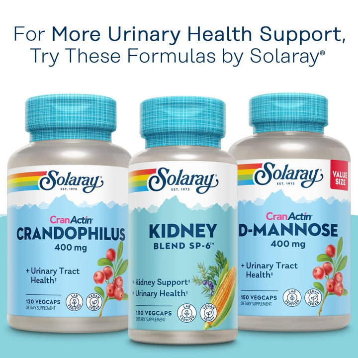 Solaray Cranactin Cranberry AF Extract Capsules, 400 mg, 180 Count - The Oasis of Health