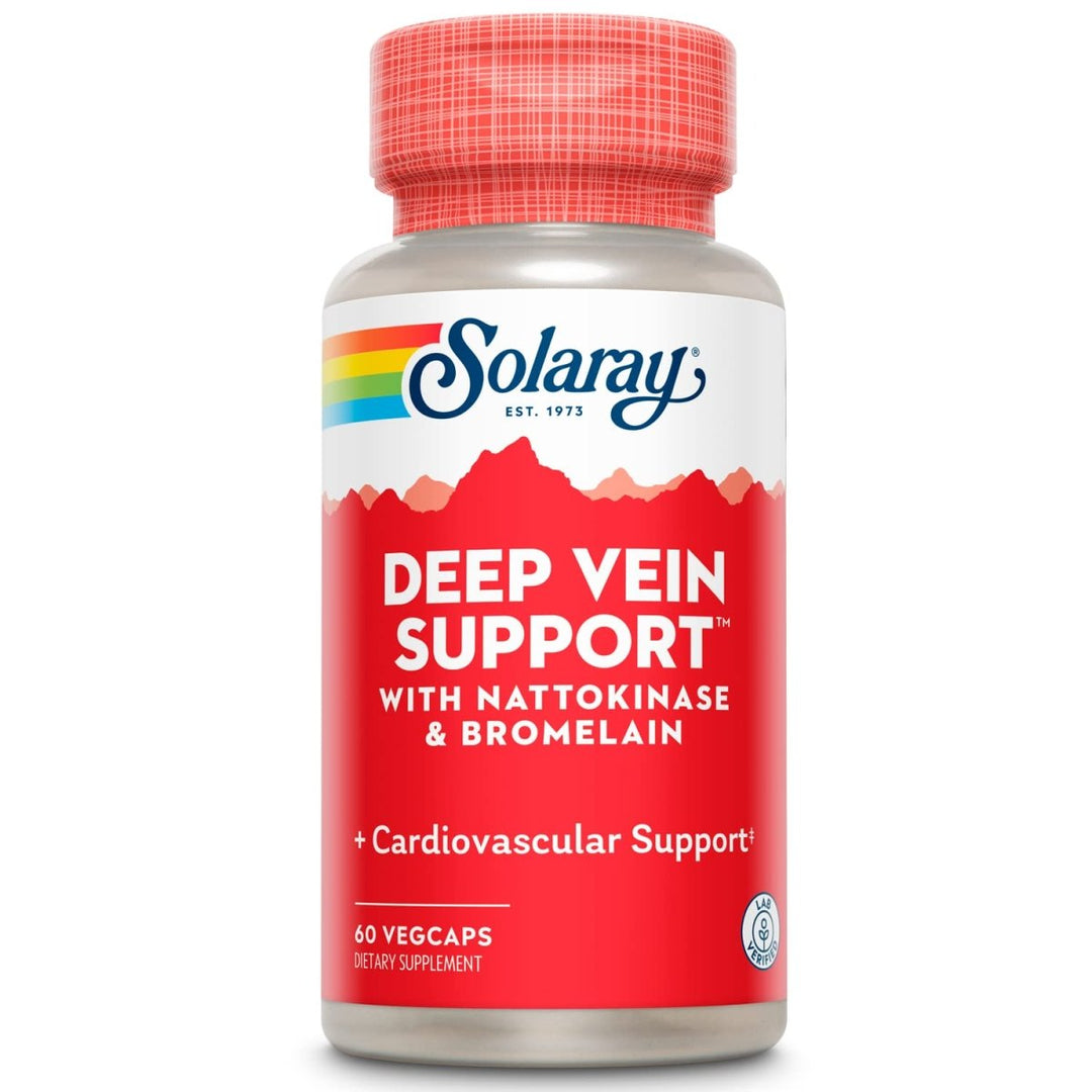 SOLARAY Deep Vein Support, Veg Cap (Btl - Plastic) | 60ct - The Oasis of Health