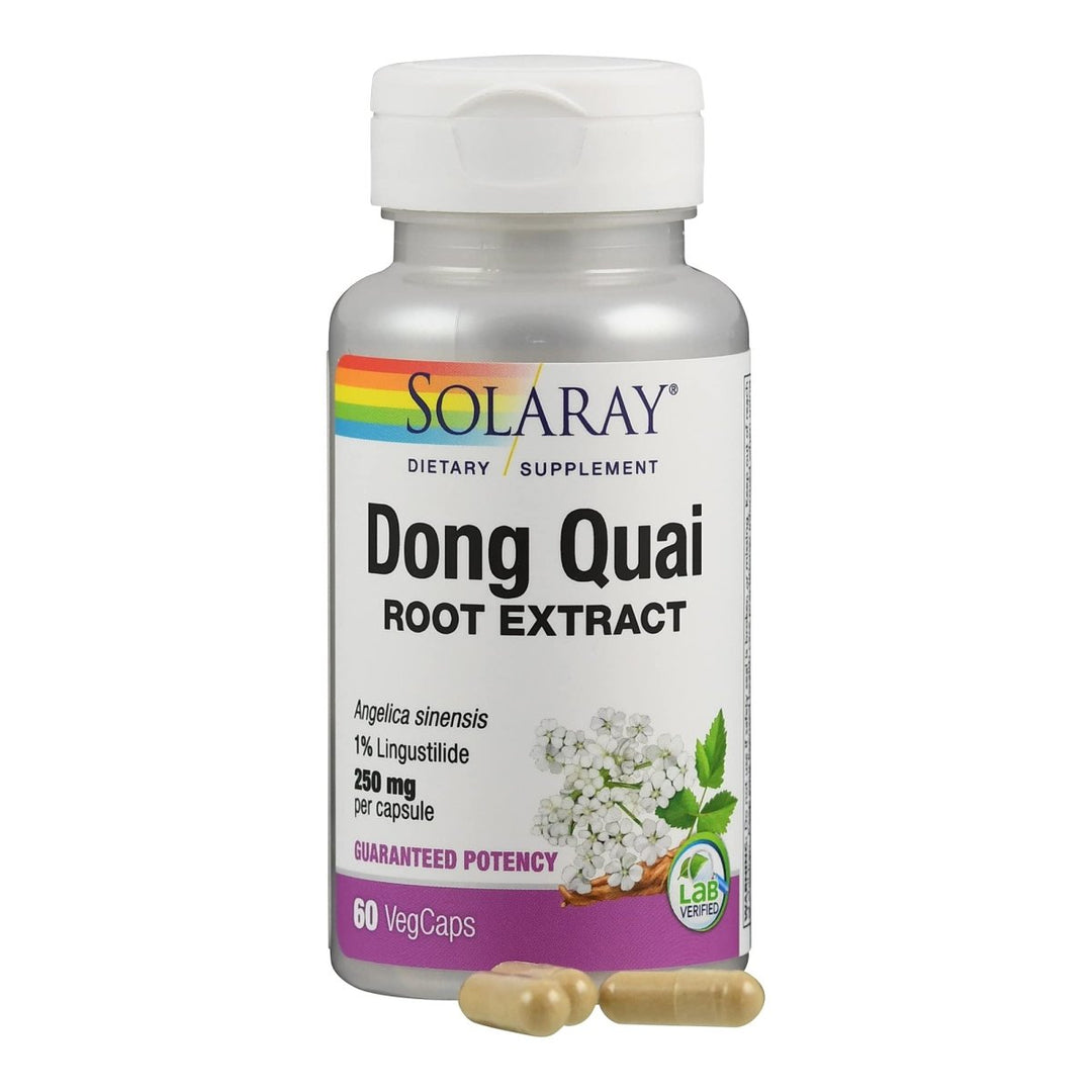 Solaray Dong Quai Root Extract - 60 Count - The Oasis of Health