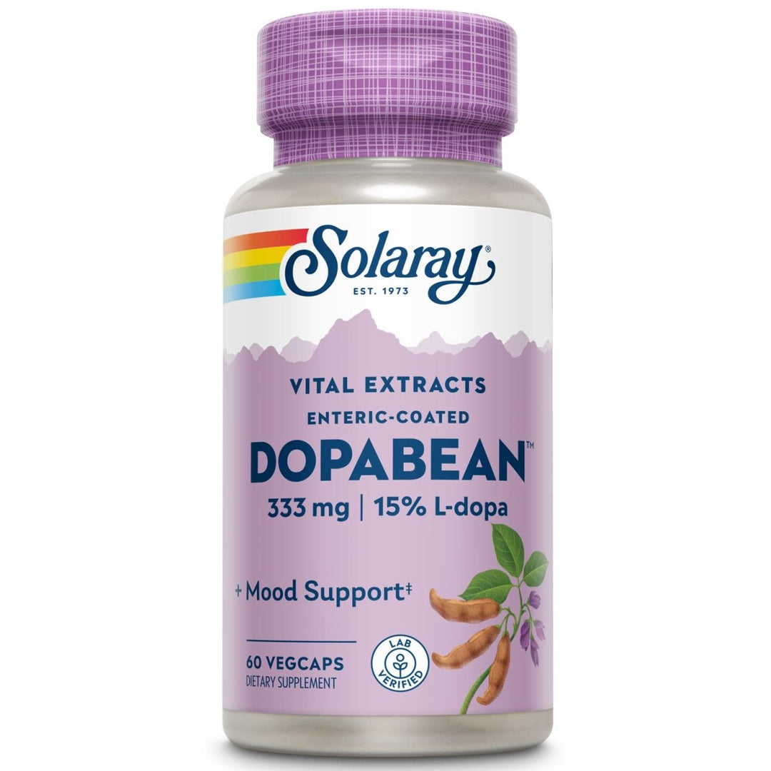 SOLARAY Dopabean, 333 mg | 60 Count - The Oasis of Health