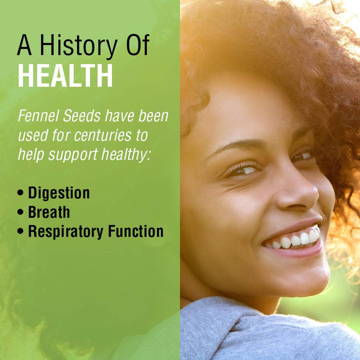 SOLARAY Fennel Seed 450mg | May Help Support Healthy Digestion, Fresh Breath, Respiratory Function | Non - GMO | Vegan | Lab Verified | 100 VegCaps - The Oasis of Health