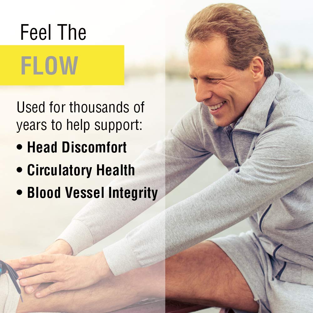 SOLARAY Feverfew Leaf 455mg | Head Discomfort, Circulatory Health & Blood Vessel Support Supplement | Vegan & Non - GMO | 100 VegCaps - The Oasis of Health