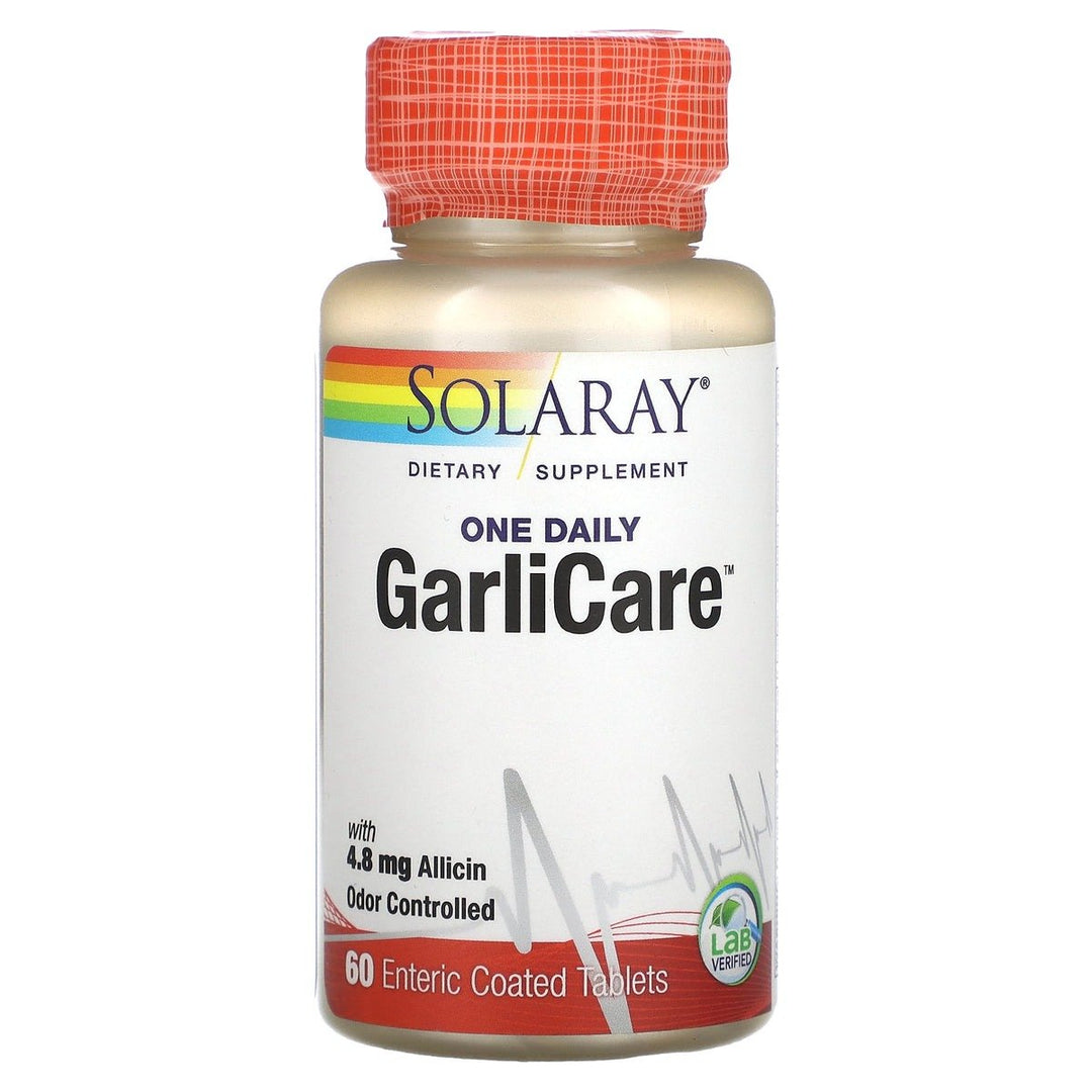 Solaray GarliCare 60 Tablets - 2 Pack - The Oasis of Health
