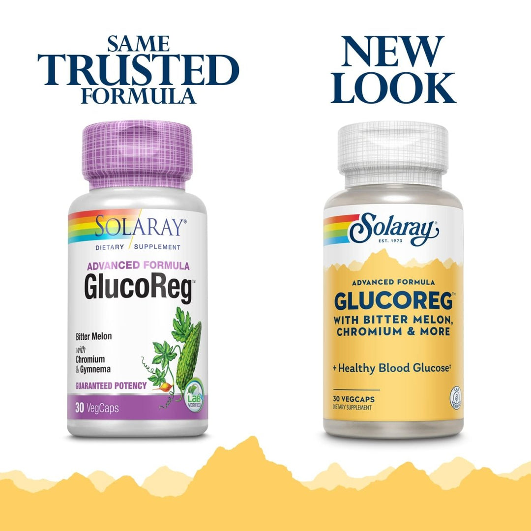 Solaray GlucoReg - 30 Capsules - The Oasis of Health