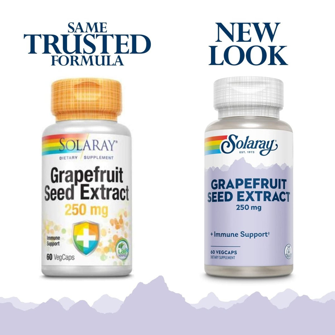 SOLARAY Guaranteed Potency Grapefruit Seed Extract - 60ct - The Oasis of Health