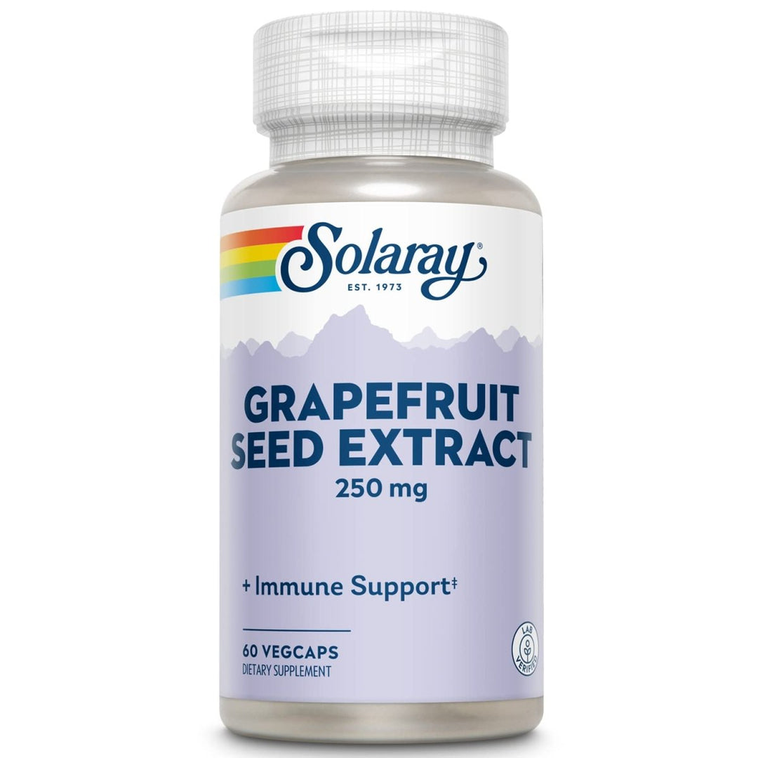 SOLARAY Guaranteed Potency Grapefruit Seed Extract - 60ct - The Oasis of Health